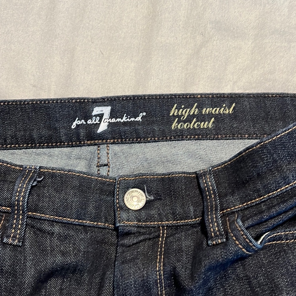 Seven jeans hardly worn size 30 dark blue